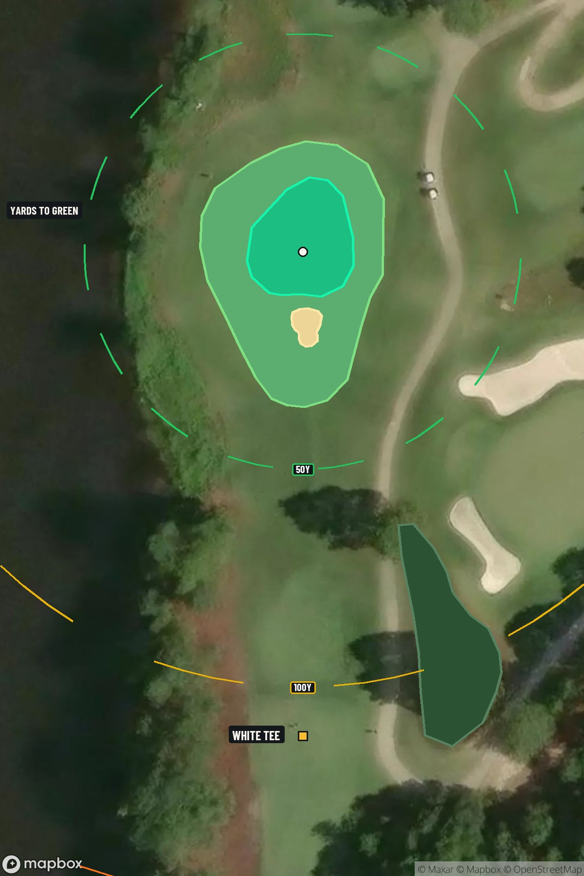 Hole 5 aerial at Pinehurst Resort #8