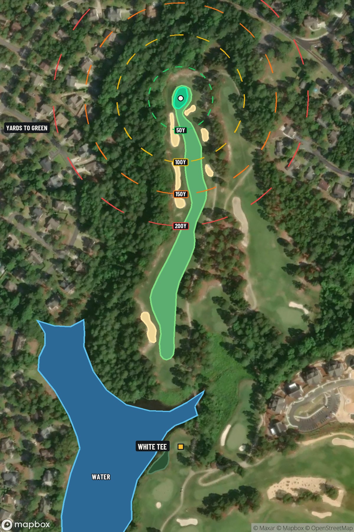 Hole 6 aerial at Pinehurst Resort #8