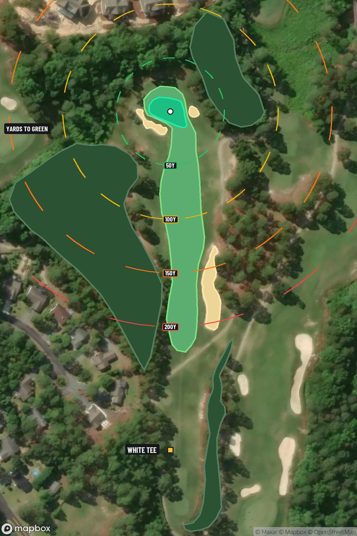 Hole 7 aerial at Pinehurst Resort #8