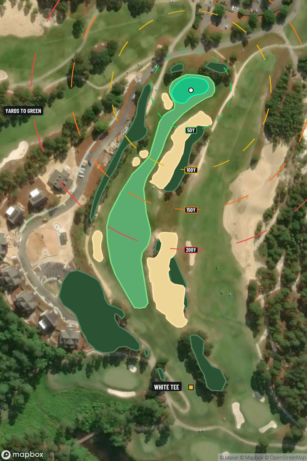 Hole 9 aerial at Pinehurst Resort #8
