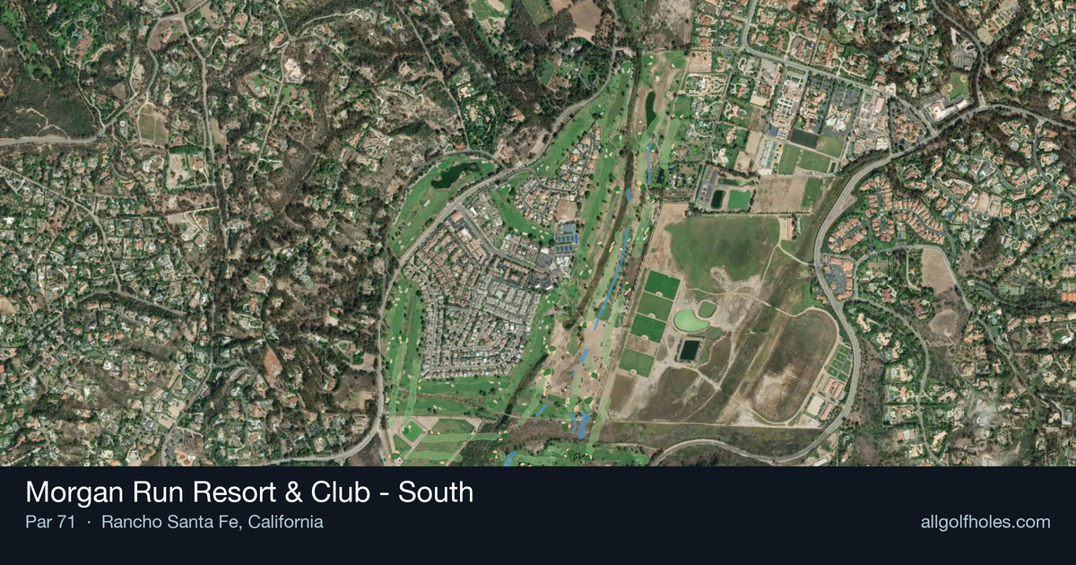 Morgan Run Resort & Club - South aerial view