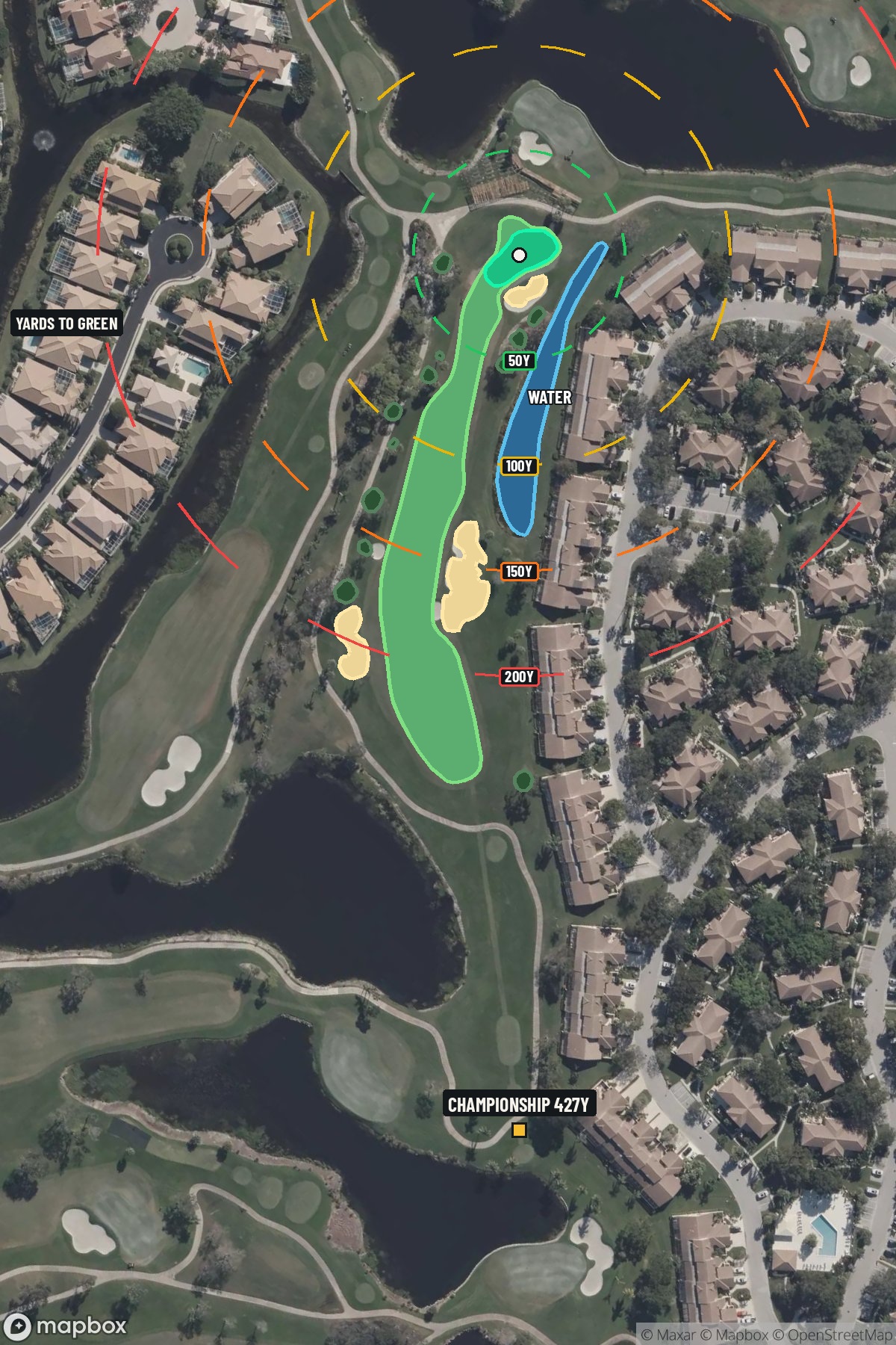Hole 12 aerial at PGA National Resort & Spa (Champion)