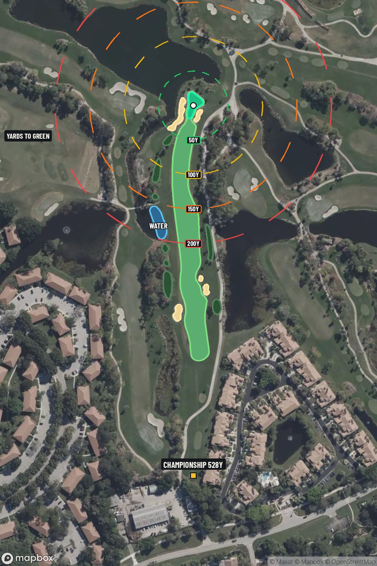 Hole 3 aerial at PGA National Resort & Spa (Champion)