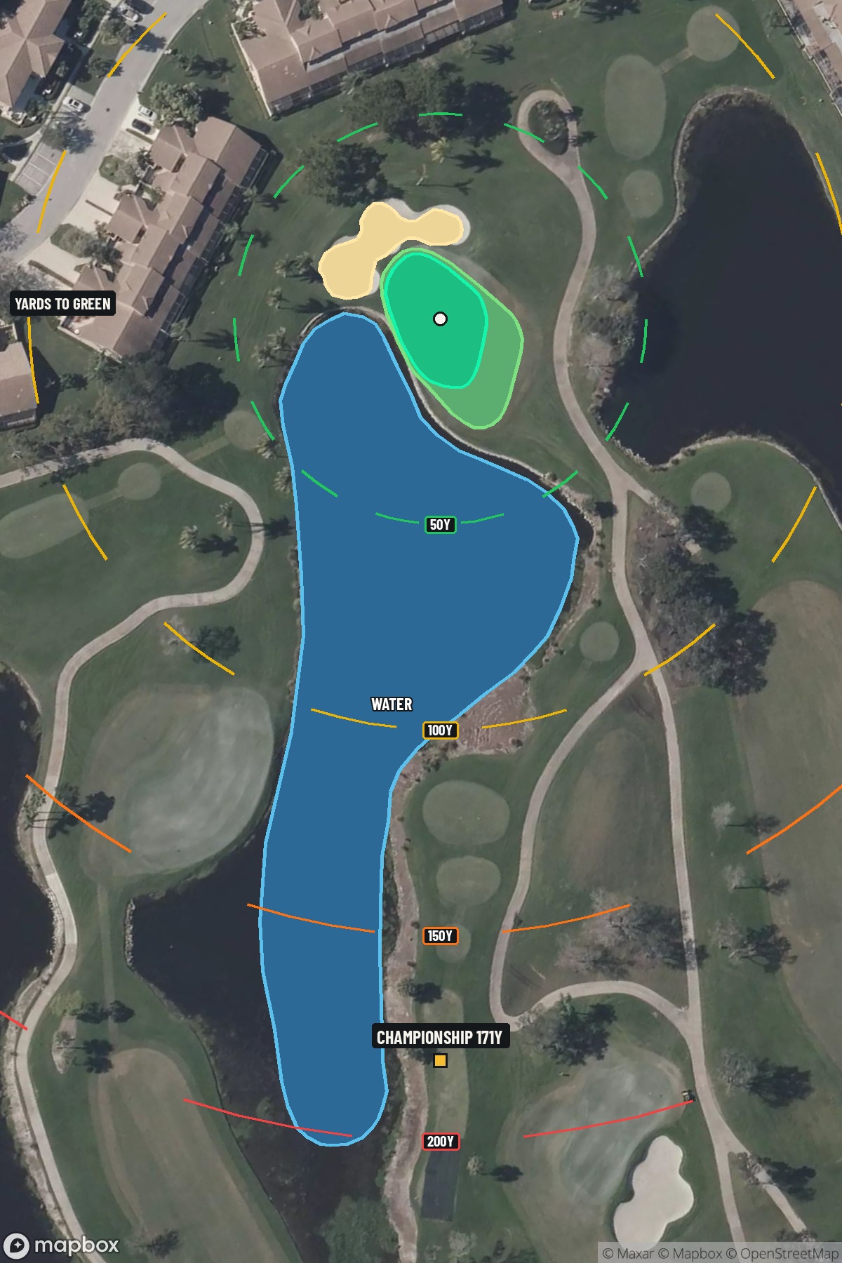 Hole 5 aerial at PGA National Resort & Spa (Champion)