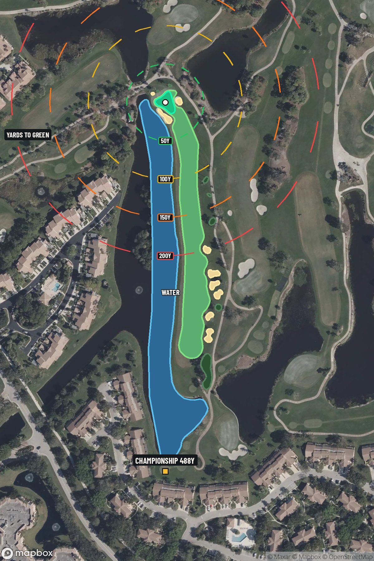 Hole 6 aerial at PGA National Resort & Spa (Champion)