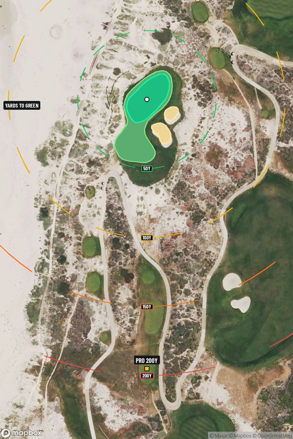 Hole 16 aerial at Links at Spanish Bay, The