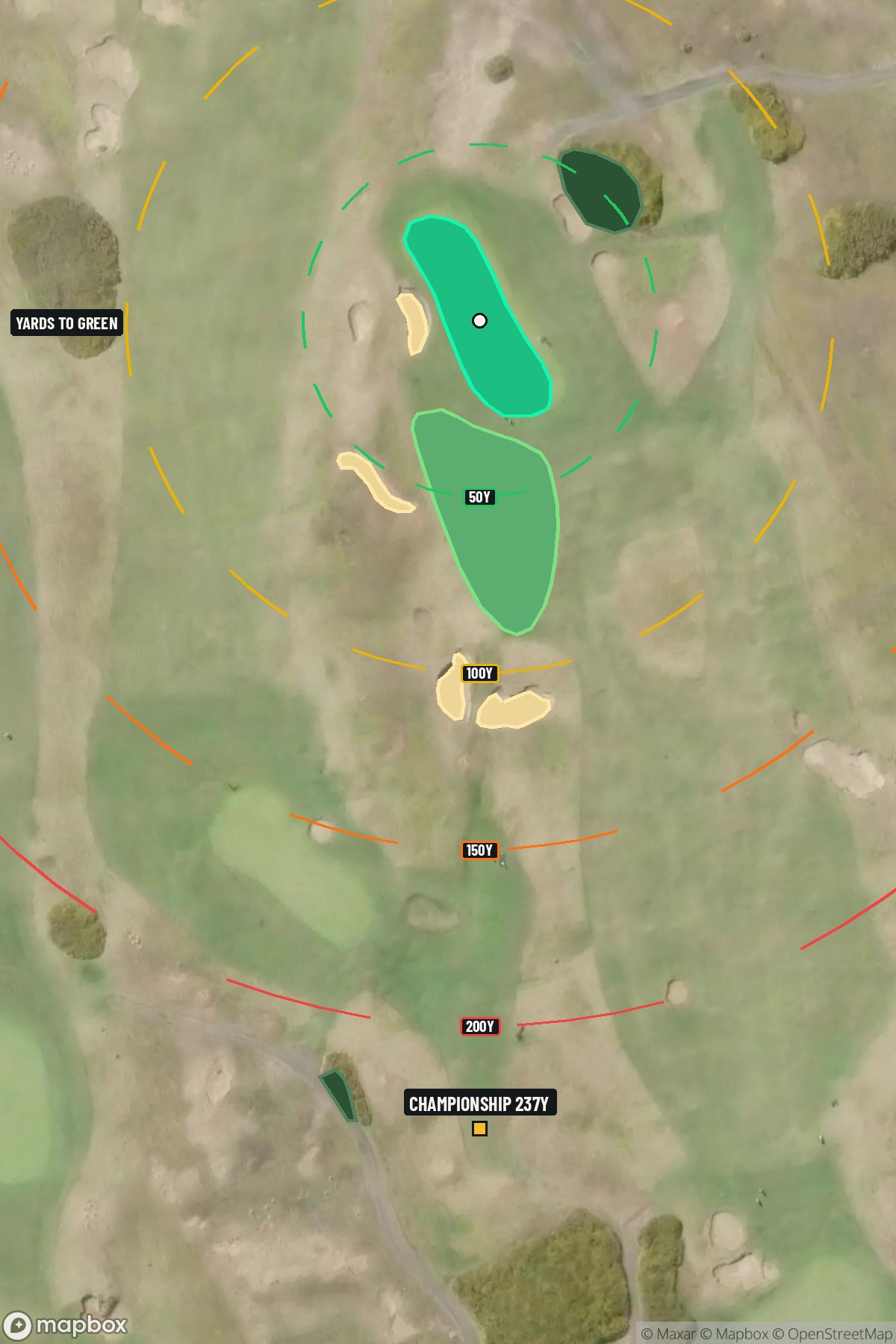 Hole 12 aerial at Bandon Dunes Resort (Old Macdonald Course)
