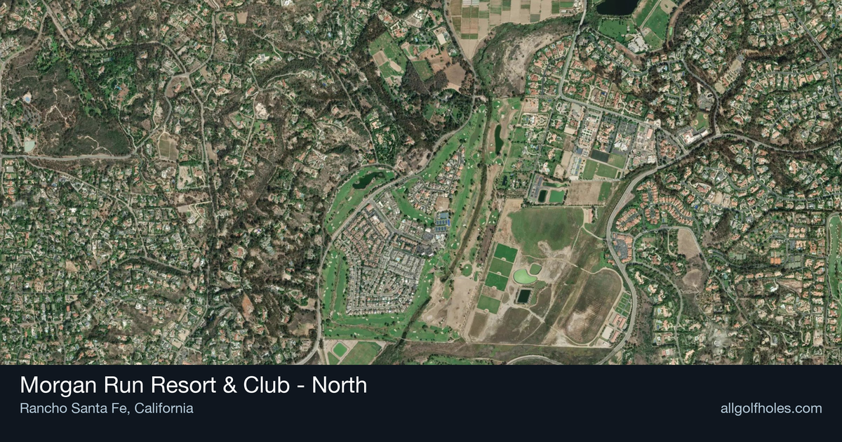 Morgan Run Resort & Club - North aerial view