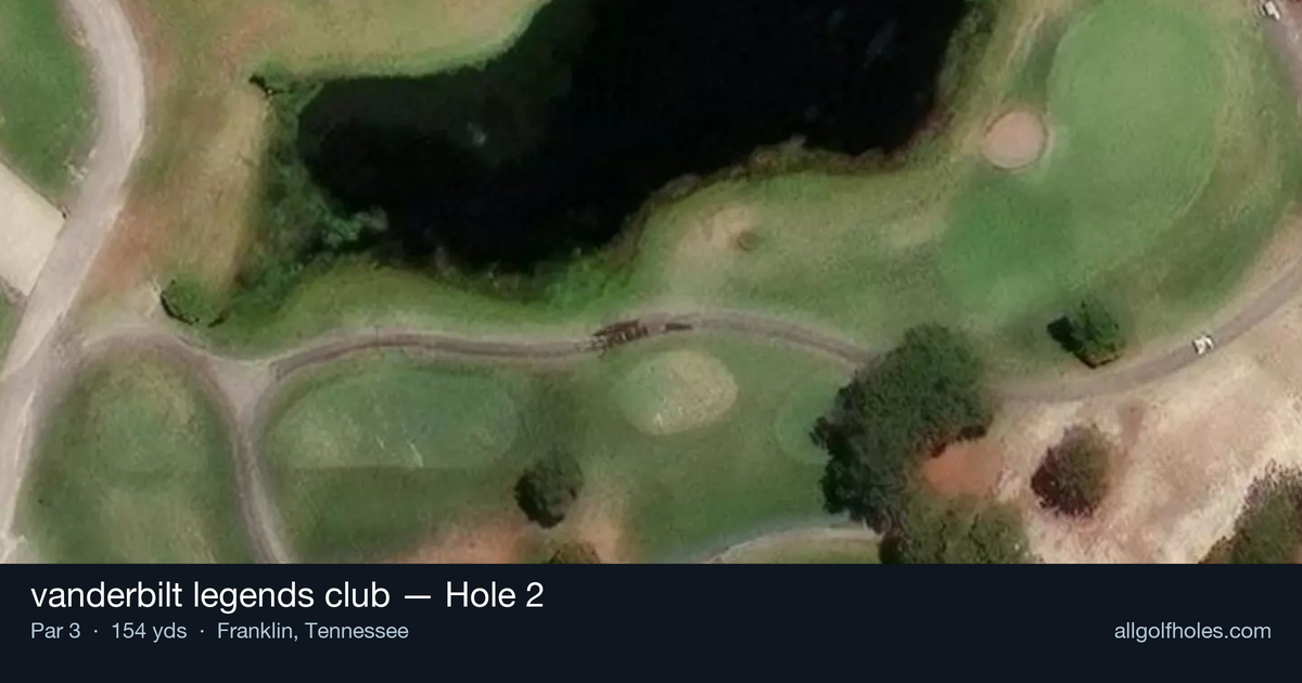 Hole 2 aerial at vanderbilt legends club