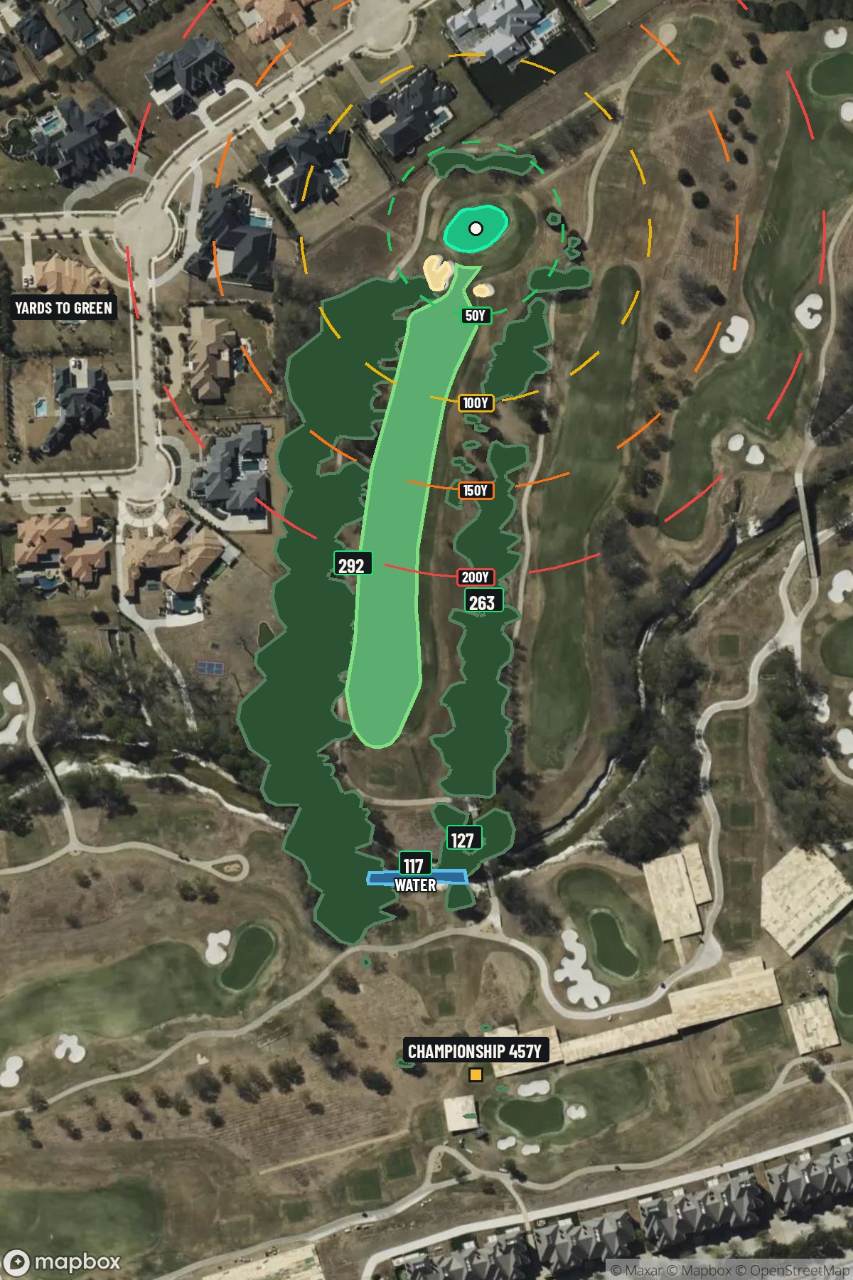 Hole 11 aerial at TPC Craig Ranch