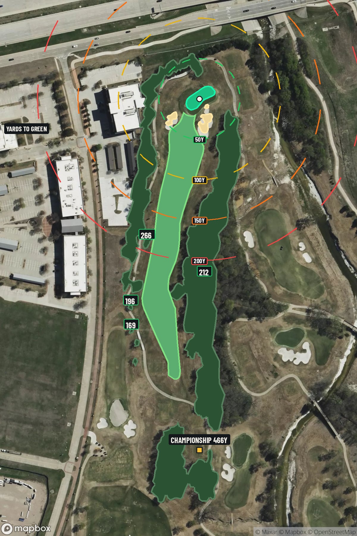 Hole 2 aerial at TPC Craig Ranch