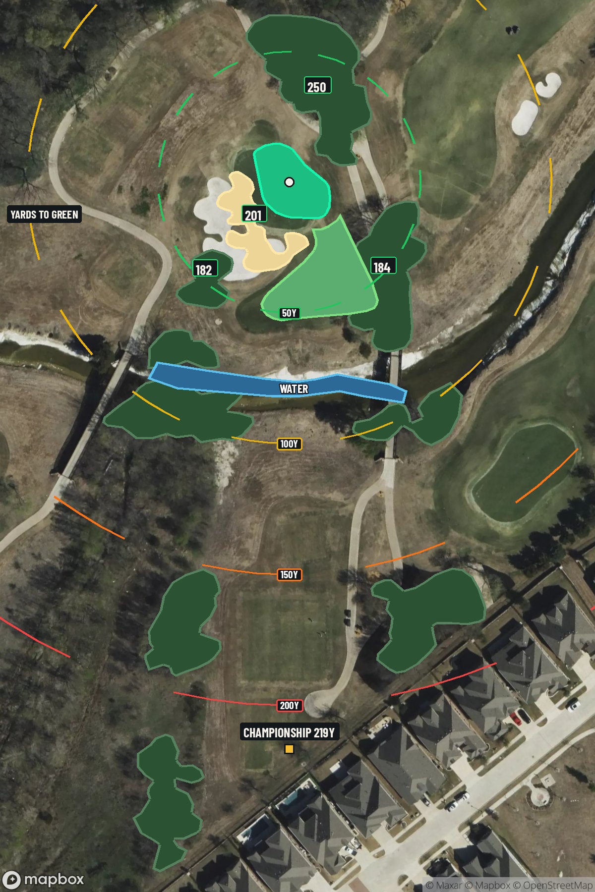 Hole 4 aerial at TPC Craig Ranch