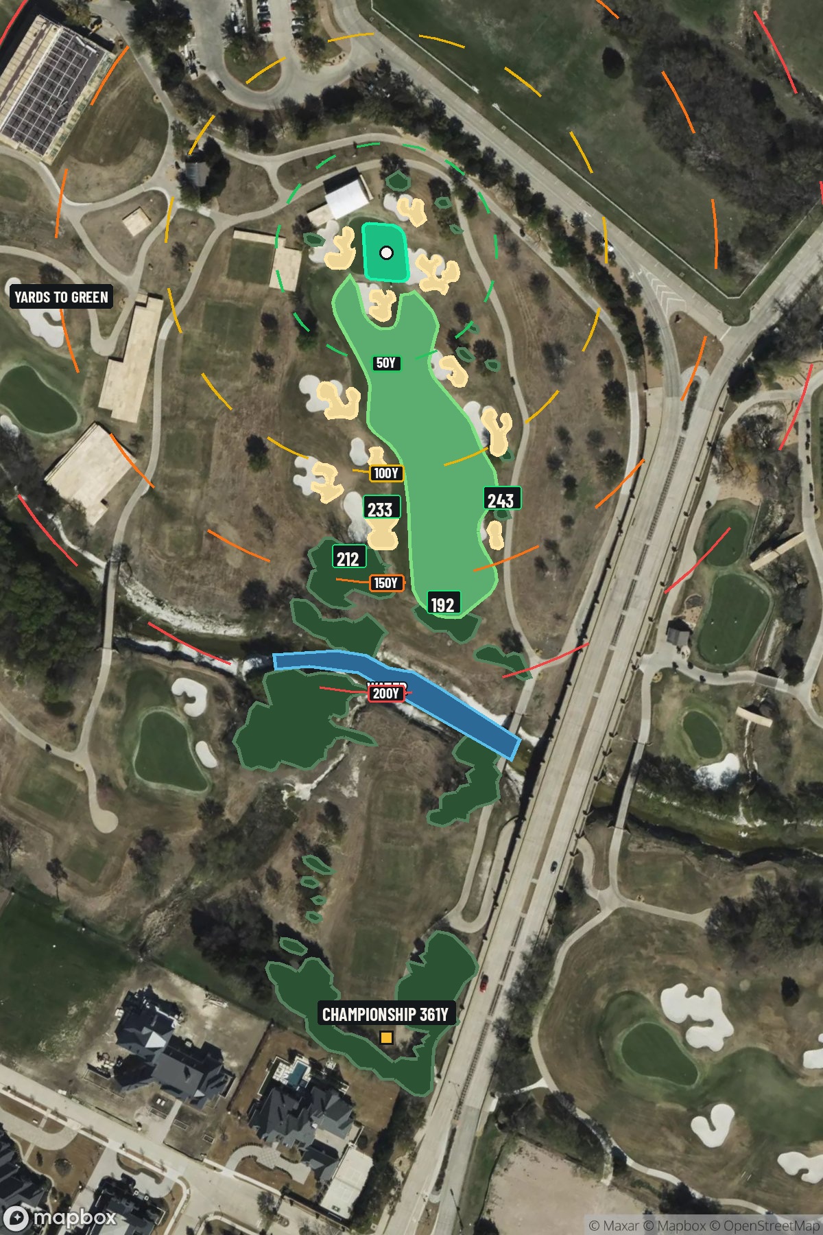 Hole 6 aerial at TPC Craig Ranch