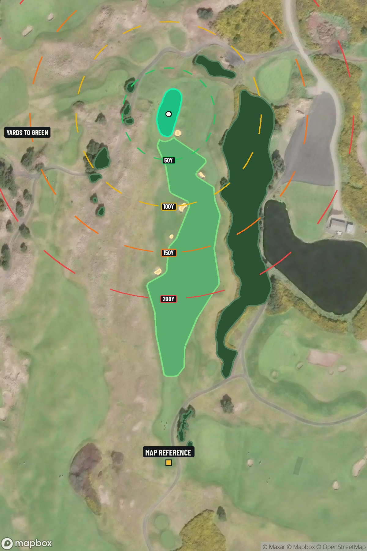 Hole 11 aerial at Bandon Dunes Resort (Bandon Dunes Course)