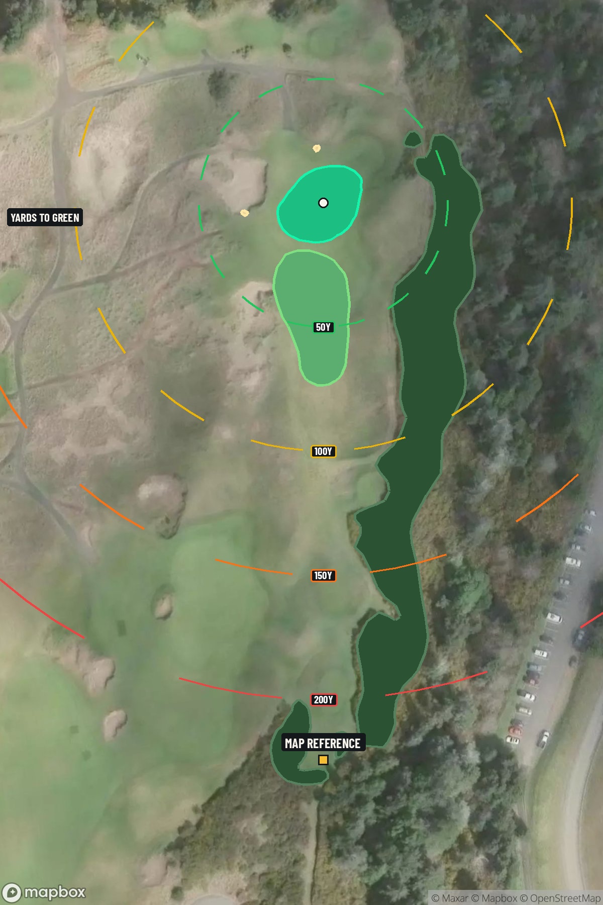 Hole 2 aerial at Bandon Dunes Resort (Bandon Dunes Course)