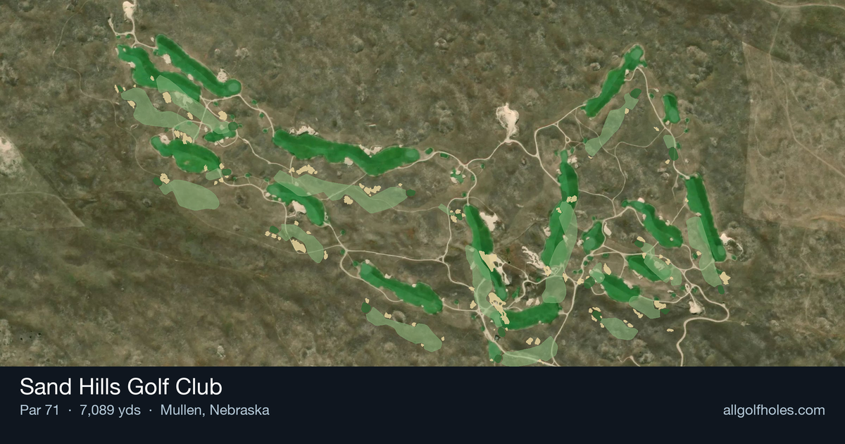 Sand Ridge Golf Course Map Sand Hills Golf Club — Interactive Hole Maps, Scorecard & Course Guide ...