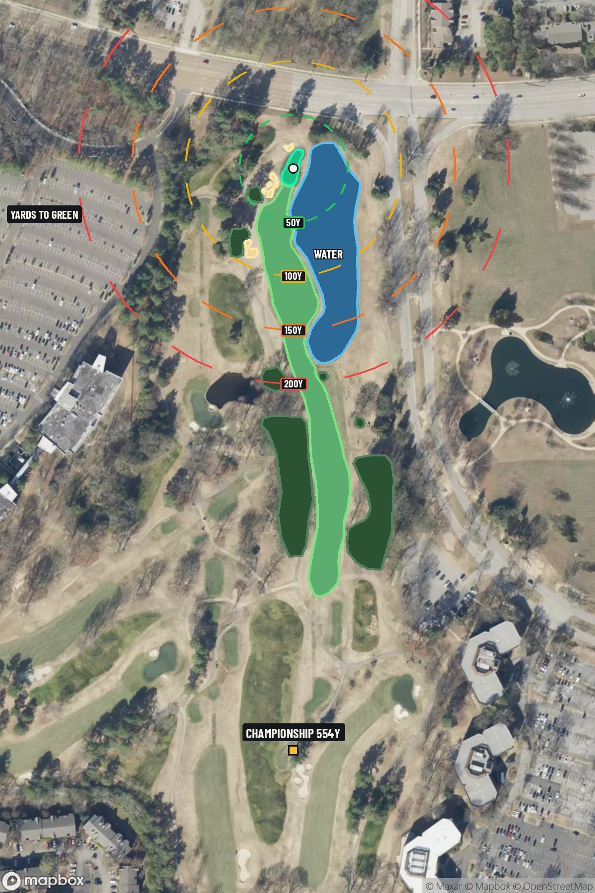 Hole 3 aerial at TPC Southwind