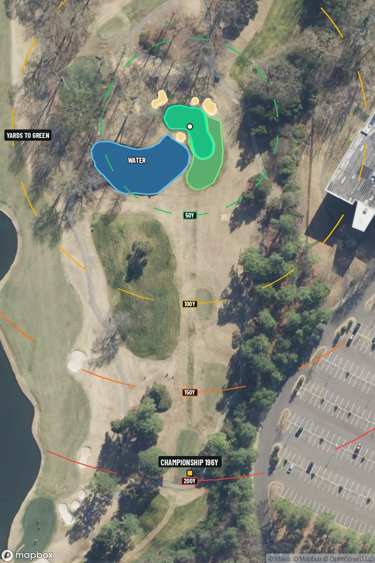 Hole 4 aerial at TPC Southwind