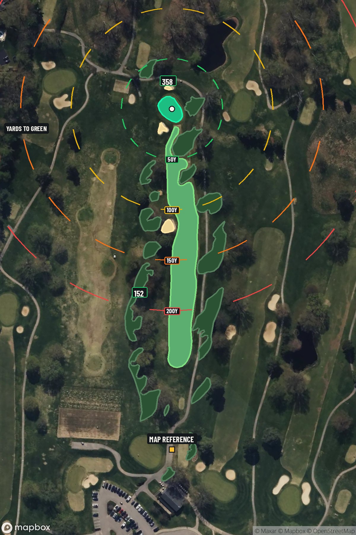 Hole 1 aerial at Standard Country Club, The