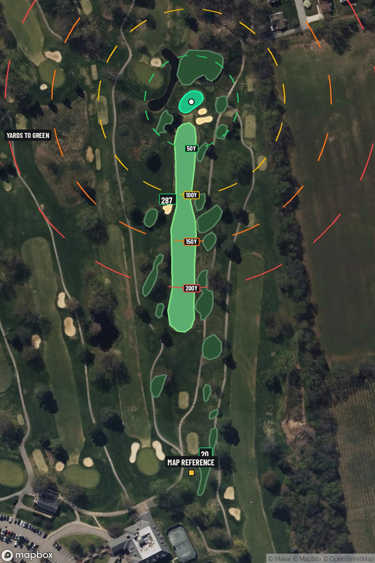 Hole 10 aerial at Standard Country Club, The