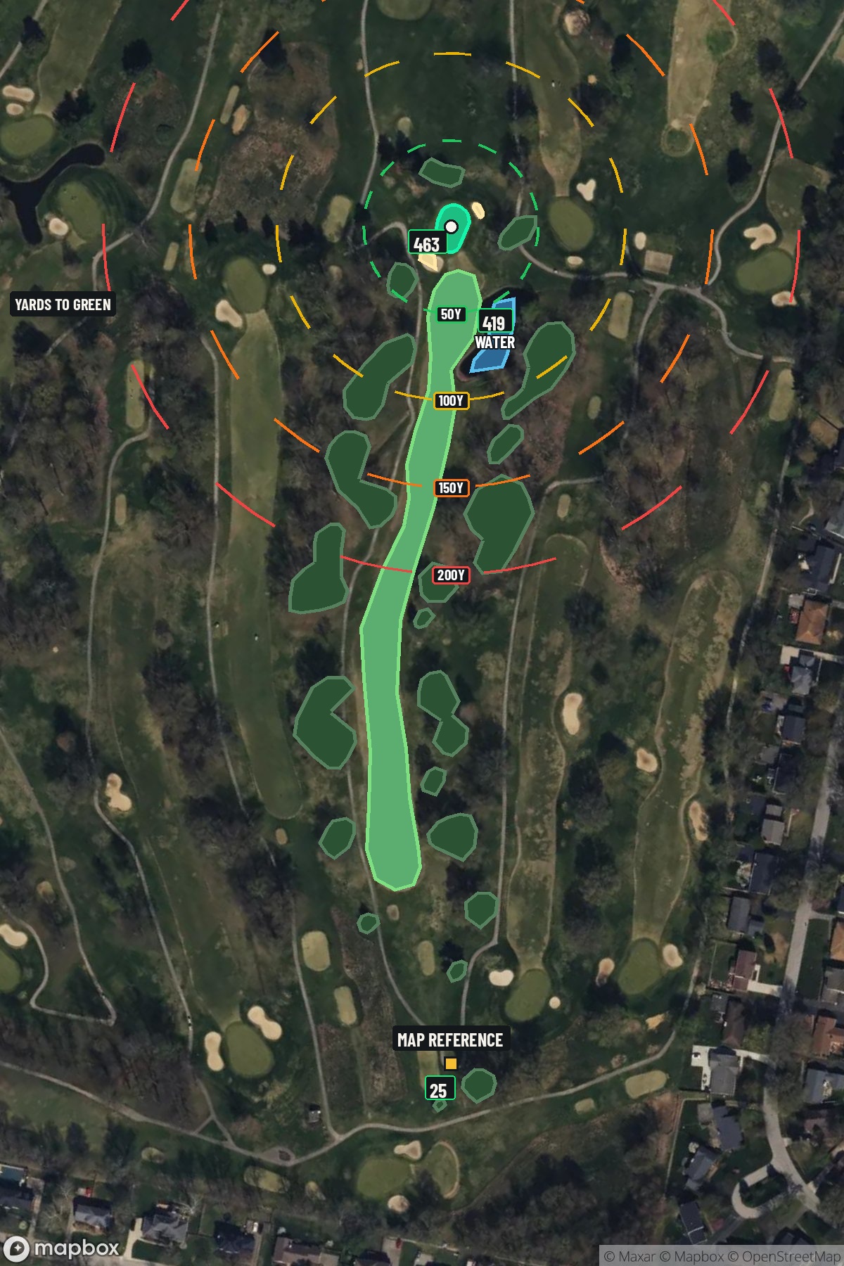 Hole 17 aerial at Standard Country Club, The