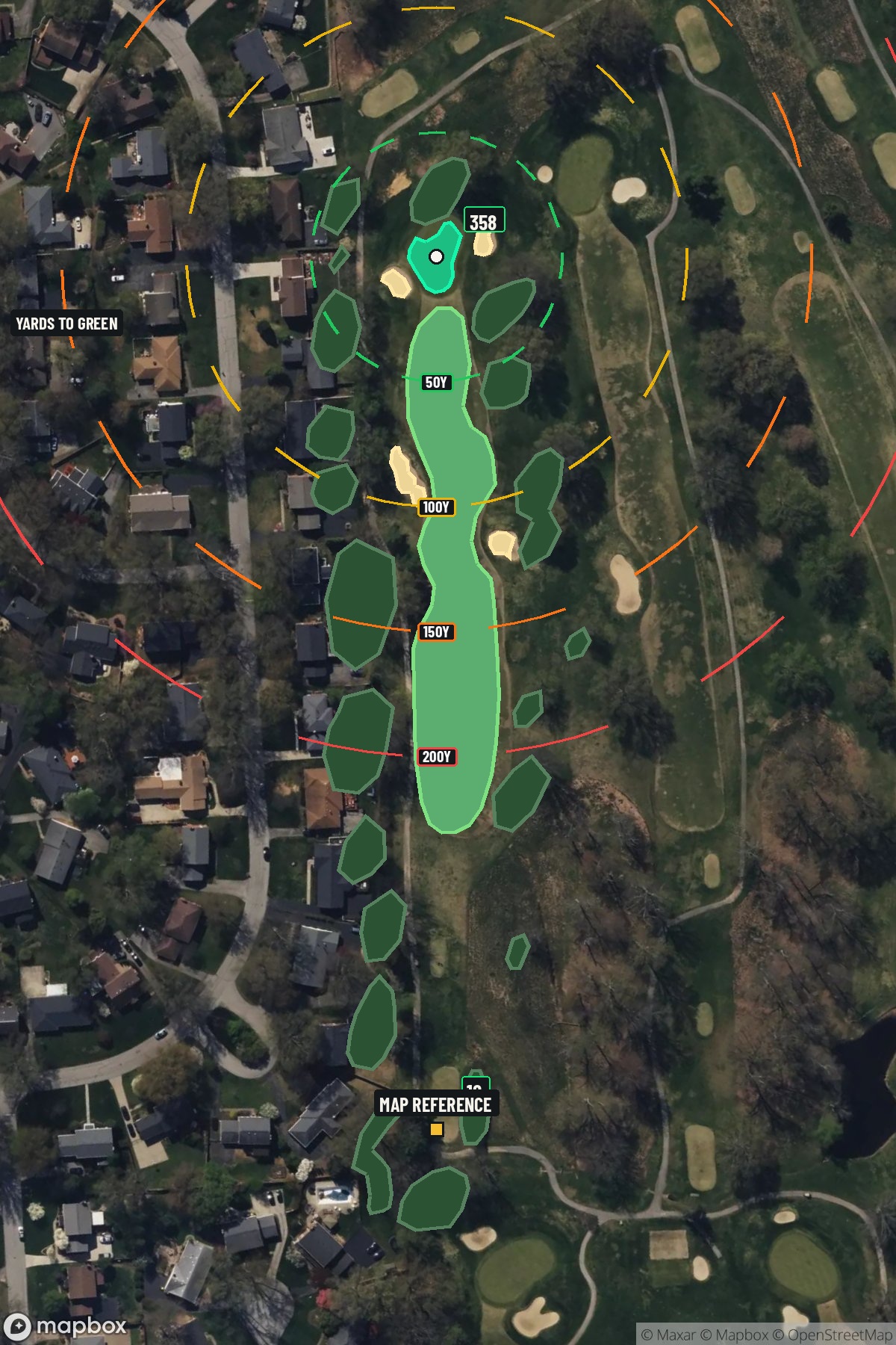 Hole 2 aerial at Standard Country Club, The