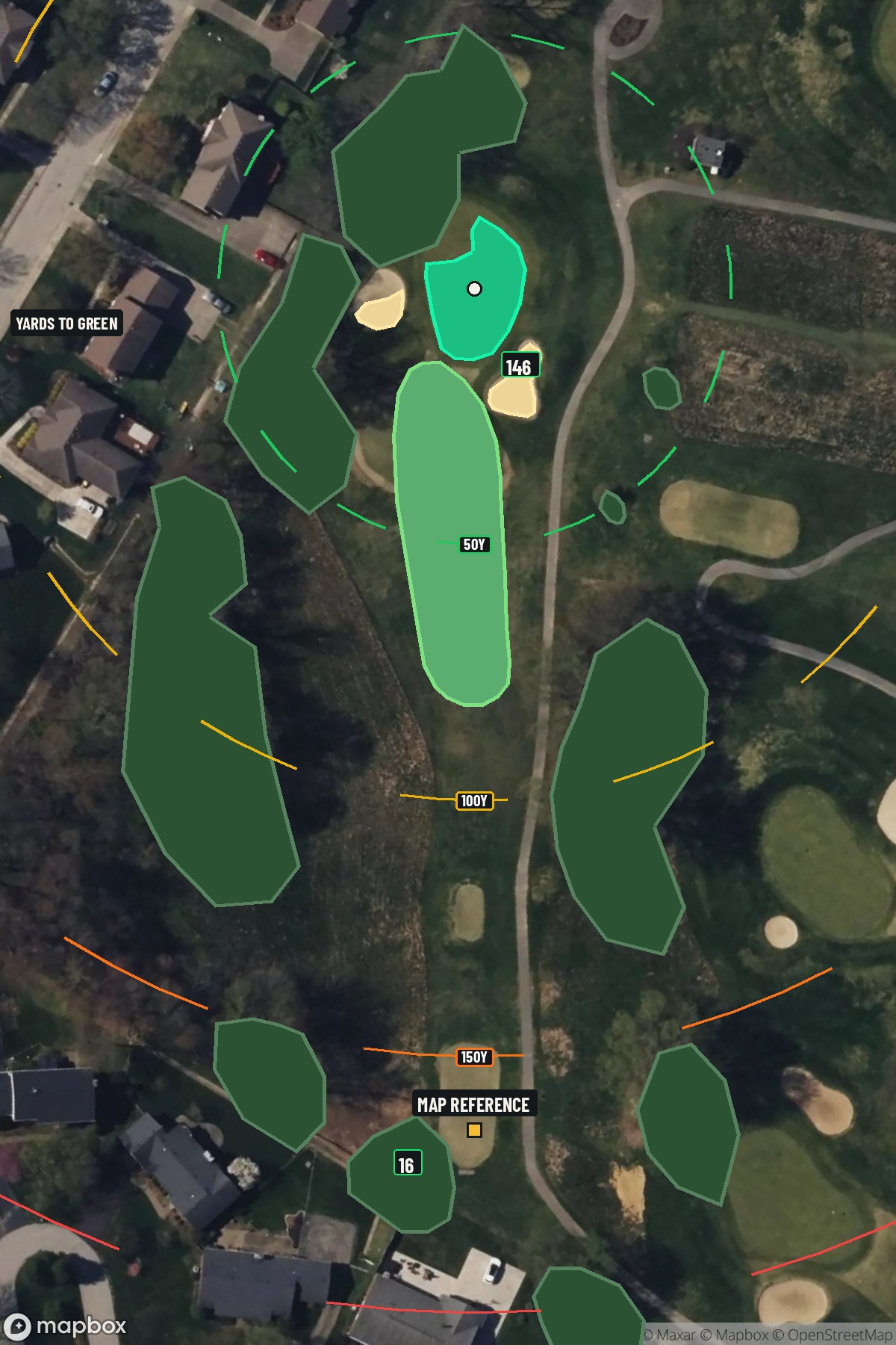 Hole 3 aerial at Standard Country Club, The