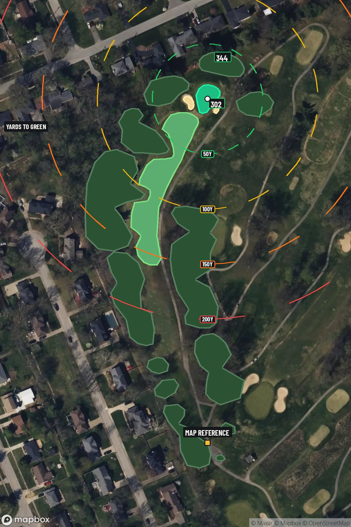 Hole 6 aerial at Standard Country Club, The